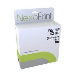 NexoPrint Druckerpatrone für HP 62XL schwarz NX-C2P05AE günstig kaufen